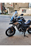 Voge DSX 650 Ön cam 2022 Model Yılı 55cm Şeffaf Renk 4mm Uzun Geniş Cam