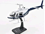 Dianomi newray 1 :34 ÖLÇEK METAL HELİKOPTER BELL 206 police