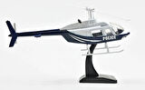 Dianomi newray 1 :34 ÖLÇEK METAL HELİKOPTER BELL 206 police