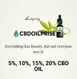 Broad Spectrum %10 Organik Bitkisel Yağ (C.b.d & C.b.g ) Stres ve Enerji Desteği, %0 Thc