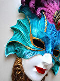 Dekoratif duvar maske duvar süsü Venedik mask 