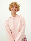 Düz Uzun Kollu Kadın Hoodie