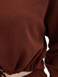 Kapüşonlu Düz Cep Detaylı Uzun Kollu Kadın Sweatshirt