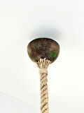 WIND LIGHTING RETRO HALATLI METAL SARKIT, E27 DUYLU, PATİNA MULTICOLOR