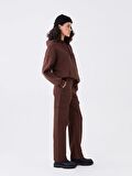 Standart Fit Gabardin Kadın Kargo Pantolon