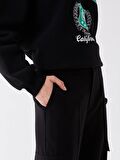 Standart Fit Gabardin Kadın Kargo Pantolon