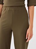 Beli Lastikli Standart Fit Kadın Pantolon