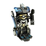 Transformers Robota Dönüşen PİLLİ araba Işıklı Sesli Bugatti 25 CM