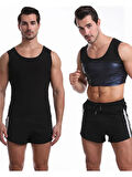 Elastik Ter Oluşturucu içlik Zayıflama Atleti Yağ Yakma Kıyafeti Esnek Terleme Giysisi 