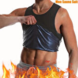 Elastik Ter Oluşturucu içlik Zayıflama Atleti Yağ Yakma Kıyafeti Esnek Terleme Giysisi 