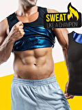 Unisex içlik Esnek Sıkıştırma Ter Arttırıcı Yelek Sauna Terleme Kilo Verme Atleti Spor Giysisi