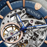 Wainer WA.25980-E Otomatik Erkek Kol Saati – Lacivert Şıklığıyla İsviçre Zerafeti