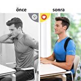 Medikal Sırt Bel Korsesi Dik Duruş Sırt Ağrısı İçin Korse Duruş Bozukluğu Korse Sırt Destek Korsesi