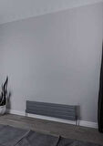 Warma Teos Yatay Çelik Radyatör 1200x295 Beyaz (RAL 9016 Gloss 80)