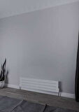 Warma Teos Yatay Çelik Radyatör 1200x295 Beyaz (RAL 9016 Gloss 80)