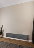 Warma Teos Yatay Çelik Radyatör 1400x295 Beyaz (RAL 9016 Gloss 80)