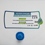 Reverse Osmosis Su Arıtma Deposu 3.2 Galon 12 Litre Tank Antibakterial