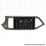 Araç Multimedya Kia Picanto Android 12 Carplay 4Gb Ram + 64Gb Hdd 2011-2016 Navigasyon Ekran MYW