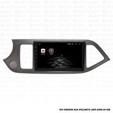 Araç Multimedya Kia Picanto Android 12 Carplay 4Gb Ram + 64Gb Hdd 2011-2016 Navigasyon Ekran MYW