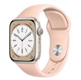 Apple Watch Seri 8 7 6 5 4 3 2 Se Ultra 42MM / 44MM / 45MM / 49MM Uyumlu Spor Silikon Kordon M/L Beden