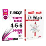 Pegem 2024 KPSS ÖABT Türkçe Öğr Türkiye Geneli Deneme 4-5-6 ve AKM Dil Bilgisi Soru Bankası Seti