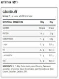 Weider Clear İsolate Protein 500 g