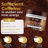 Wellness Labs Mushroom Coffee Lions Mane, Chaga, Reishi, Cordyceps, Maitake, Shiitake, and Turkey Tail 90 Servings