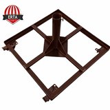 60 cm x 60 cm MERMERSİZ Şemsiye Ayağı Altlığı Tekerlekli Stoplu Tüm Şemsiyelere Uyumludur
