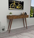 WOODFACE ROLLS DOĞAL AHŞAP DRESUAR CEVİZ RENK