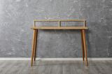 Woodface Kelly Çalışma Masası Ahşap 75 x 110 cm Açık Ceviz 
