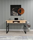 Woodesk Allen Çalışma Masası Ahşap 75 x 120 cm Açık Ceviz 