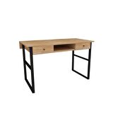 Woodesk Allen Çalışma Masası Ahşap 75 x 120 cm Açık Ceviz 