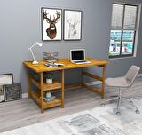 Woodface City Çalışma Masası Ahşap 75 x 116 cm Meşe 