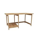 Woodface Lisa Çalışma Masası Ahşap 75 x 116 cm Açık Ceviz 