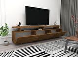 WOODFACE VERONA DOĞAL AHŞAP TV SEHPASI TV ÜNİTESİ CEVİZ RENK