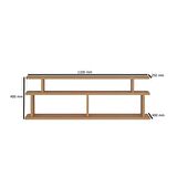 WOODFACE ELLA DOĞAL AHŞAP TV SEHPASI TV ÜNİTESİ