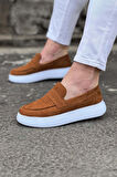 WG161 Taba Süet Erkek Casual Ayakkabı