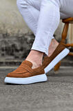 WG161 Taba Süet Erkek Casual Ayakkabı