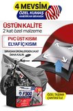 Harley-Davidson Softail Fat Bob  Amerikan Fitilli Motosiklet Brandası Çadır Örtü - Miflonlu