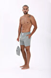 Stretch Haki Deniz Şortu