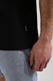 Unisex Basic Siyah T-shirt