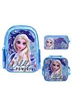 FROZEN WIDELY POWERFUL Okul çantası 3'lü set