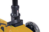 WİNKY TURUNCU/SARI Led Işıklı 3 Tekerli Katlanabilir 5-9 Yaş Arası Max 90 Kg Taşıma Kapasitesi 3 kademeli Scooter