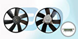 Wisco 1H0959455 Fan Motoru Davlumbazsız 390mm-4 Fiş-6 Kanat 1H0959455