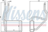 Wisco 2S6H18B539AB Kalorifer Radyatörü Brazing 145X191mm 2S6H18B539AB