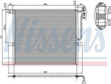 Wisco 3400400 Klima Radyatörü Mt-At 560X471mm 3400400