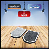 Wisco 4D0819439A Polen Filtresi Karbonsuz Çiftli Kutulu 4D0819439A