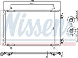 Wisco 6455.ES Klima Radyatörü Mt 588X340X16mm 6455.ES