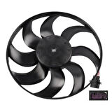 Wisco 6Q0959455AE Fan Motoru Davlumbazsız 390mm-3 Fiş-7 Kanat 6Q0959455AE