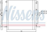 Wisco AWR1624 Klima Radyatörü Mt-At 562X551X30mm AWR1624